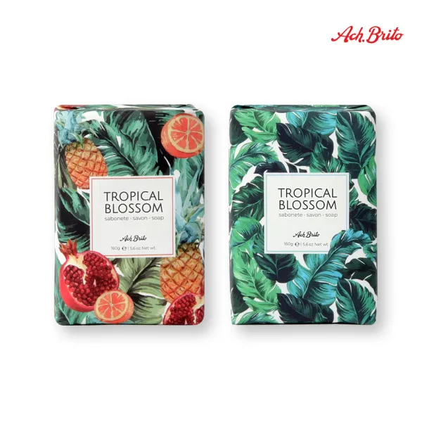 TROPICAL BLOSSOM Soaps enriched with olive oil (160g)