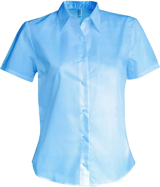  LADIES' SHORT-SLEEVED NON-IRON SHIRT - Kariban Bright Sky