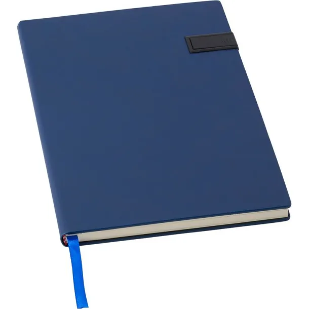  Notebook approx. A5, USB memory stick 16 GB blue