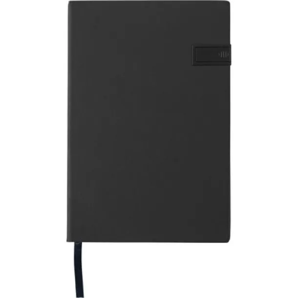  Notebook approx. A5, USB memory stick 16 GB black