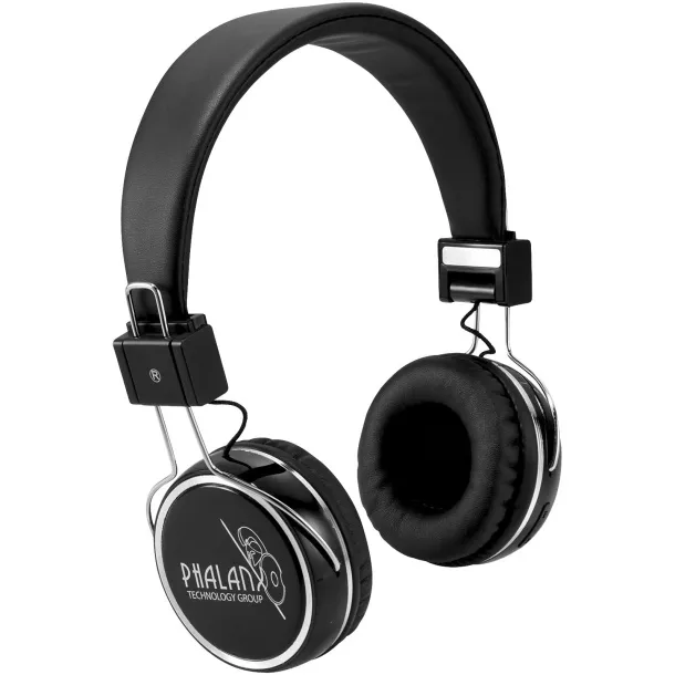 Midas Touch Bluetooth® headphones - Avenue Solid black