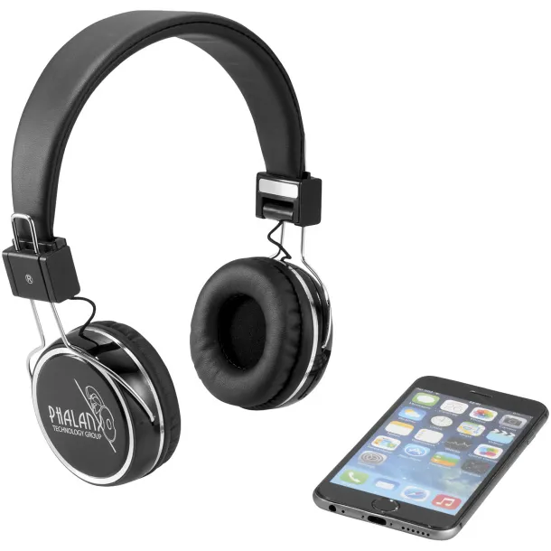 Midas Touch Bluetooth® headphones - Avenue Solid black