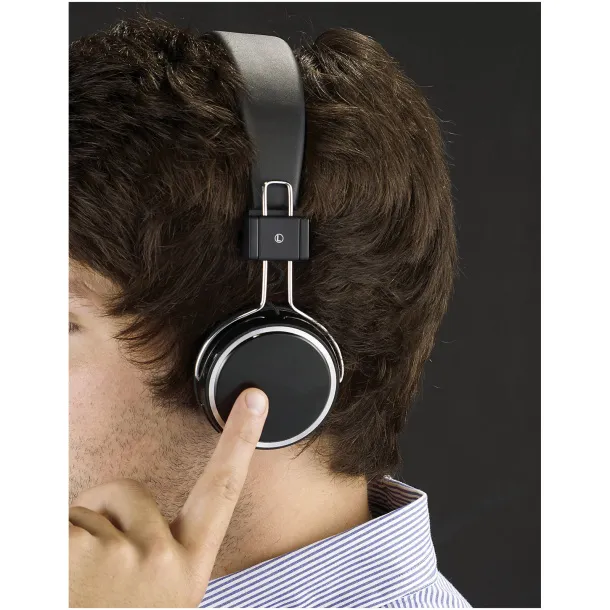 Midas Touch Bluetooth® headphones - Avenue Solid black