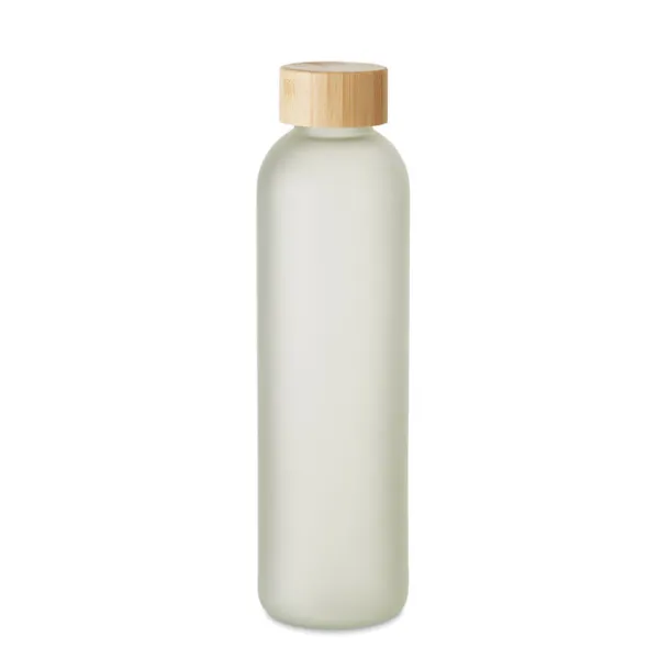 LOM Sublimation glass bottle 650ml Transparent white