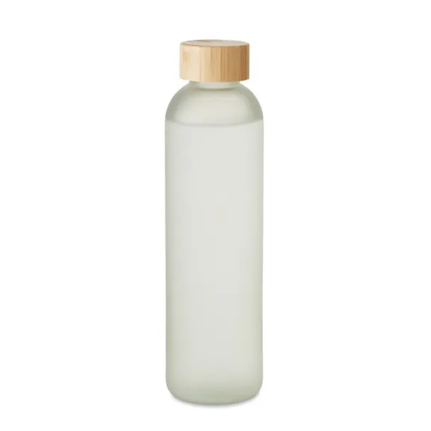 LOM Sublimation glass bottle 650ml Transparent white