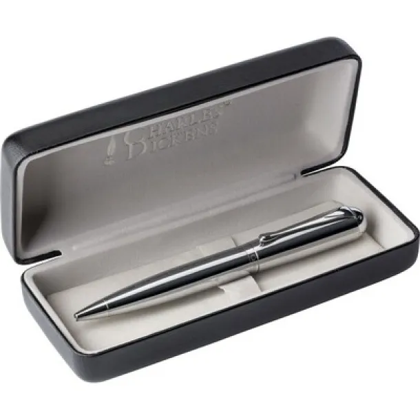  Charles Dickens ball pen in case silver