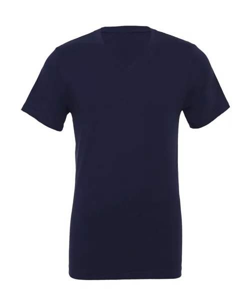  Unisex Jersey V-Neck T-Shirt - Bella+Canvas Navy