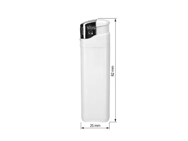 BRIO electronic plastic lighter - ULTRA White