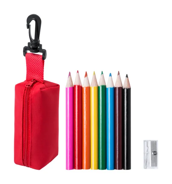 Medina coloured pencil set Red