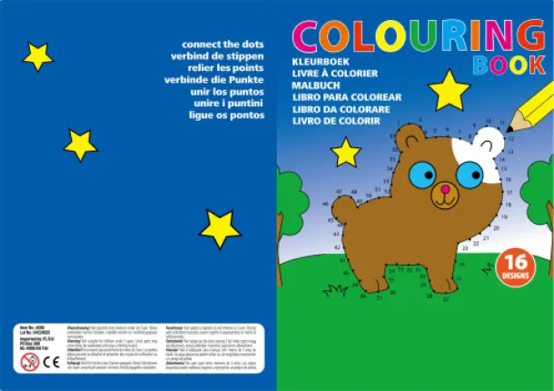 Constanze Cardboard Coloring book 