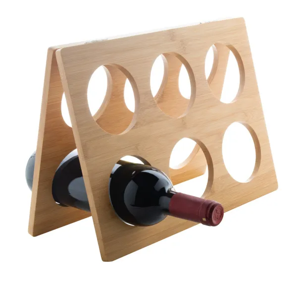 Albarino bamboo wine rack Natural