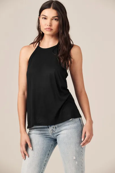  Women's Flowy High Neck Tank - Bella+Canvas