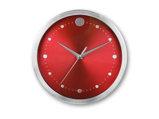 TWINGO wall clock Red