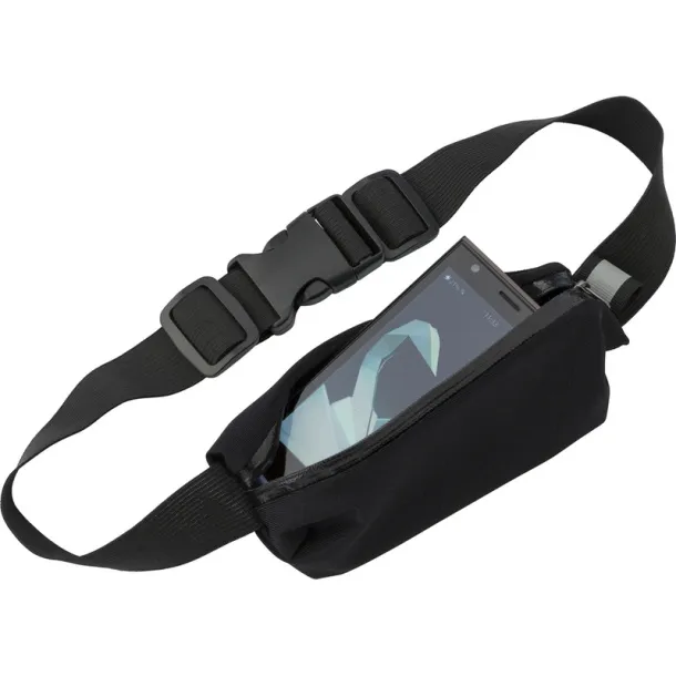  Water resistant waist bag Crna