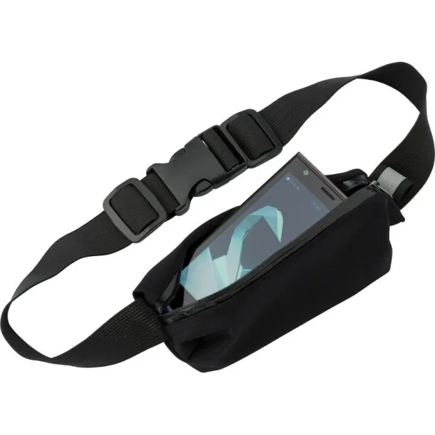  Water resistant waist bag Crna