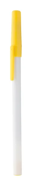 Elky ballpoint pen Yellow White