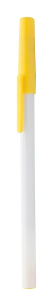 Elky ballpoint pen Yellow White