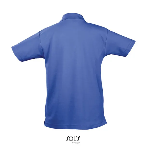 SUMMER II KIDS Dječja Polo Pique majica - 170g Kraljevski plava