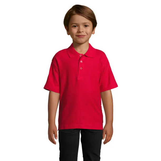 SUMMER II KIDS POLO-170g Red