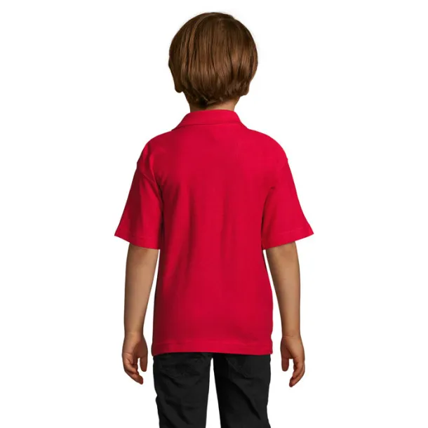 SUMMER II KIDS POLO-170g Red