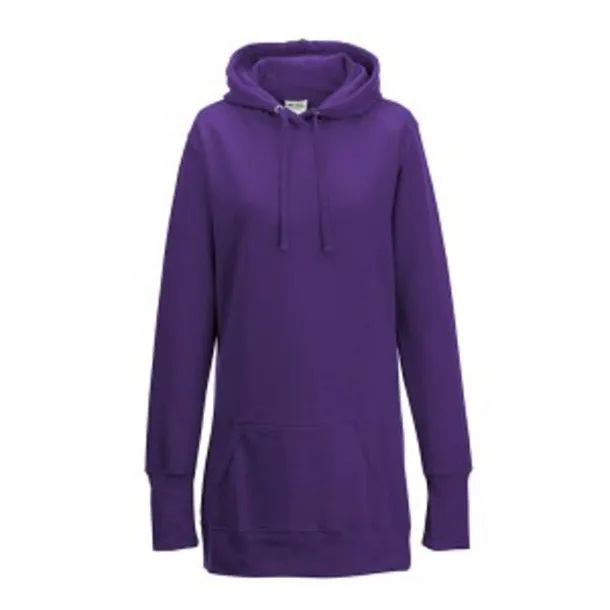  GIRLIE LONGLINE HOODIE - Just Hoods Ljubičasta