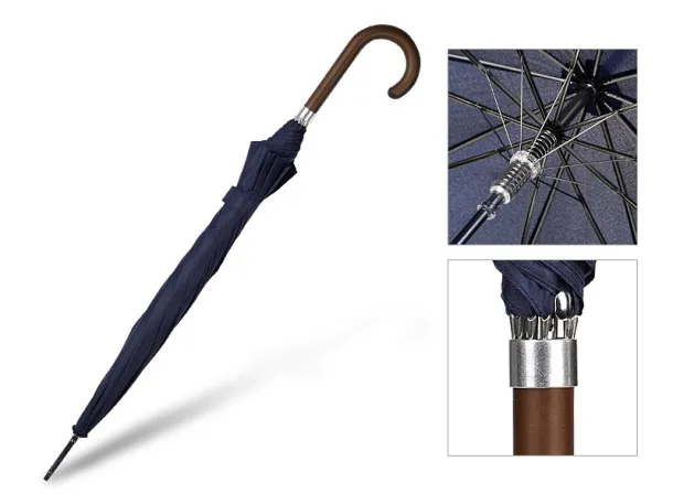 BOND Umbrella with automatic opening - CASTELLI Blue