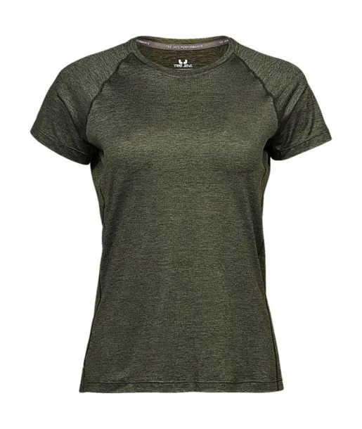  COOLdry Ladies Tee - Tee Jays Olive Melange