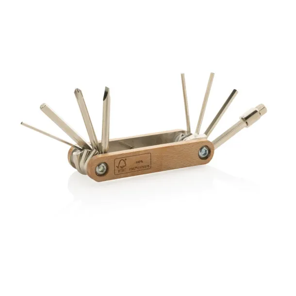  FSC® Wooden hex tool - XD Collection Brown 