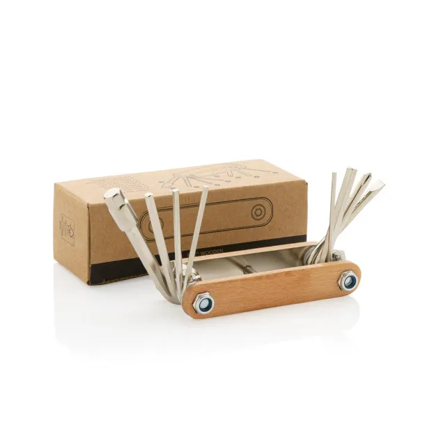  FSC® Wooden hex tool - XD Collection Brown 