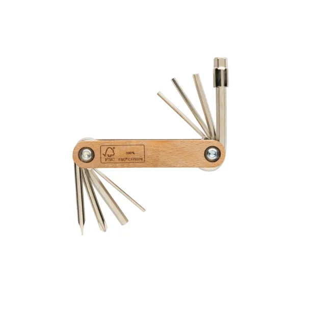  FSC® Wooden hex tool - XD Collection Brown 