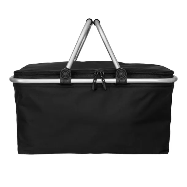 HURON insulated picnic basket Black