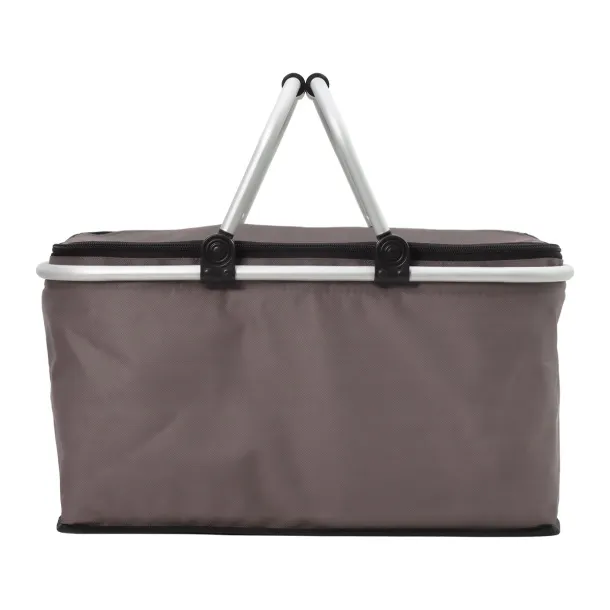 HURON insulated picnic basket Grey