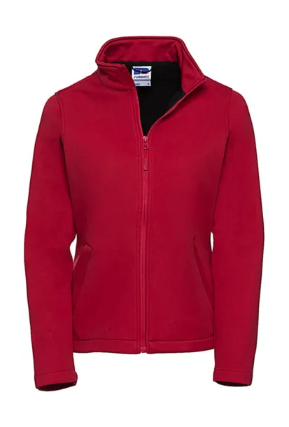  Ženska softshell jakna - Russell Athletic Klasična crvena
