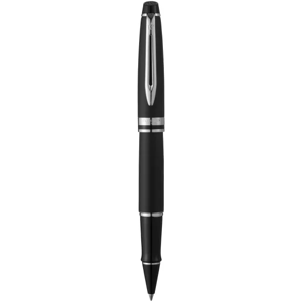 Expert rollerball pen - Waterman Solid black Silver