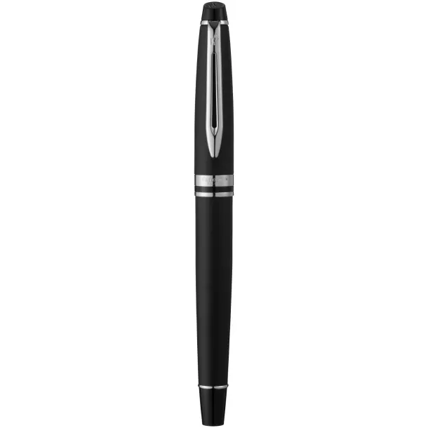 Expert rollerball pen - Waterman Solid black Silver