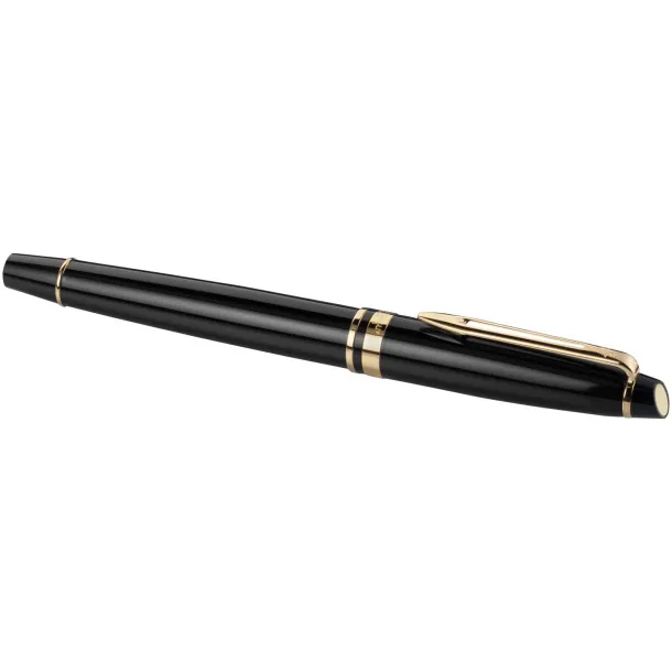 Expert rollerball pen - Waterman Solid black Gold