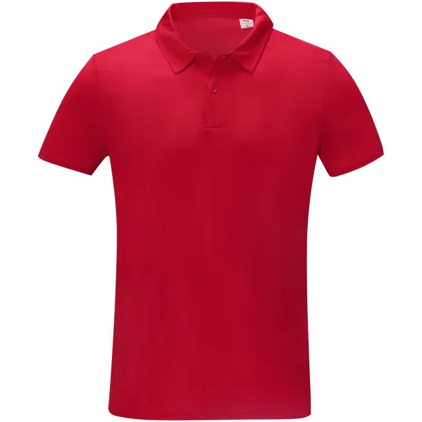 Deimos short sleeve men's cool fit polo - Elevate Essentials Red