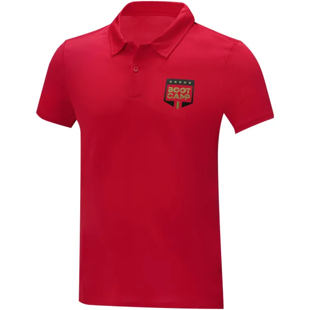 Deimos short sleeve men's cool fit polo - Elevate Essentials Red