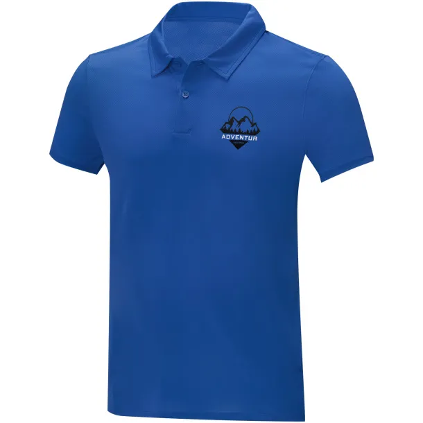 Deimos uska muška polo majica kratkih rukava, 105 g/m² - Elevate Essentials Plava