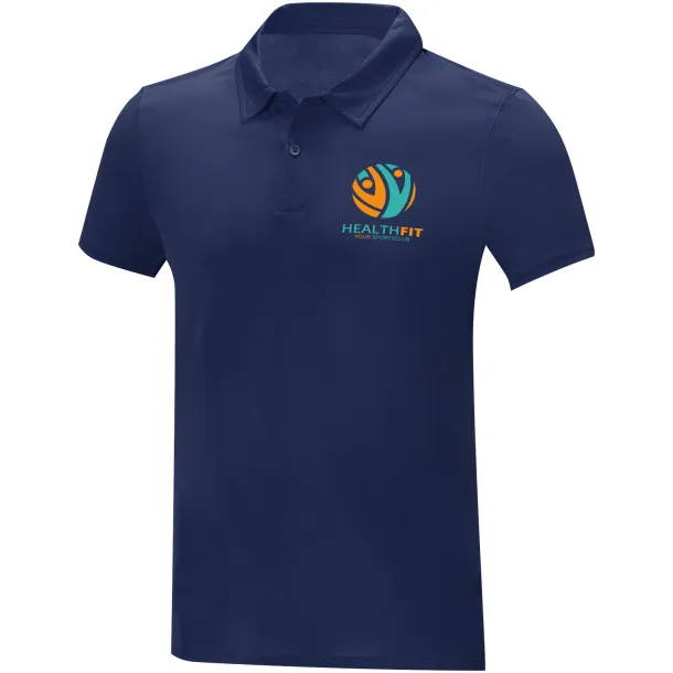 Deimos uska muška polo majica kratkih rukava, 105 g/m² - Elevate Essentials Mornarsko plava