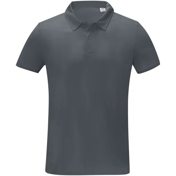 Deimos short sleeve men's cool fit polo - Elevate Essentials Storm grey