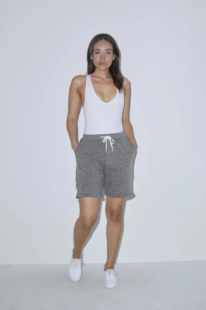  UNISEX MOCK TWIST GYM SHORT - American Apparel Peppered Lapis