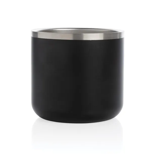  Stainless steel camp mug - XD Collection Black 