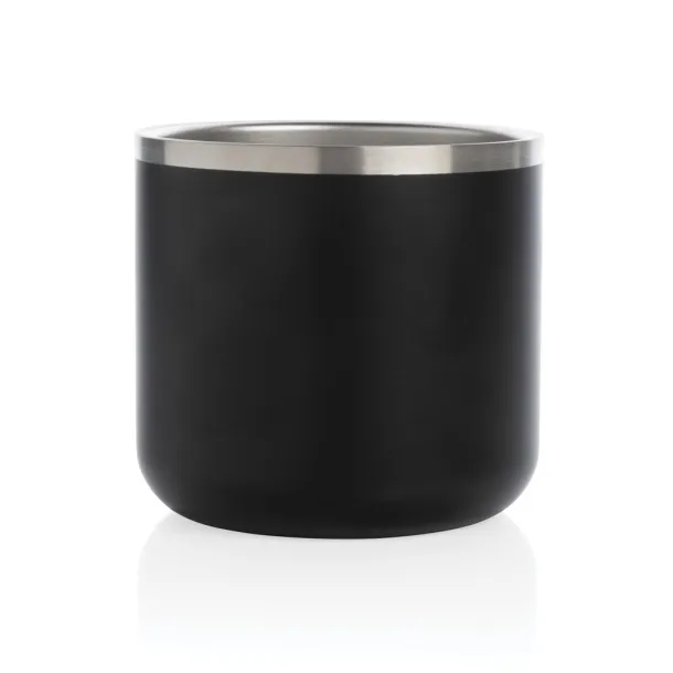  Stainless steel camp mug - XD Collection Black 