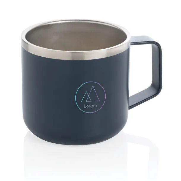  Stainless steel camp mug - XD Collection Plava