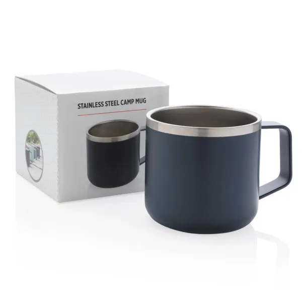  Stainless steel camp mug - XD Collection Plava