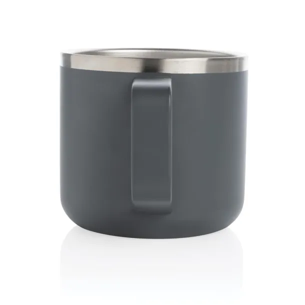  Stainless steel camp mug - XD Collection Grey