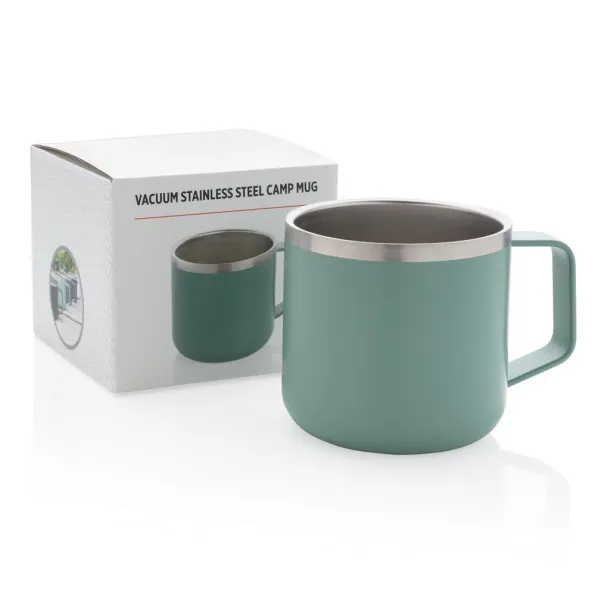  Stainless steel camp mug - XD Collection Green 