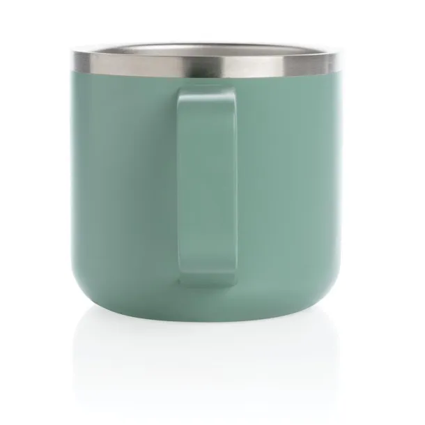  Stainless steel camp mug - XD Collection Green 