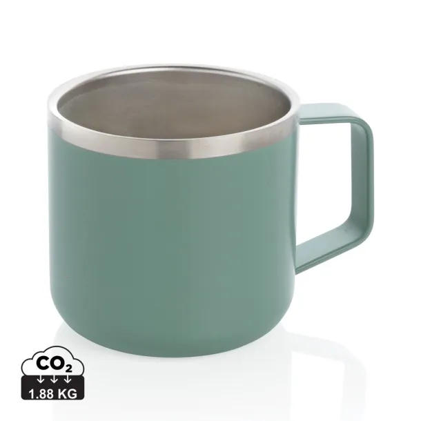  Stainless steel camp mug - XD Collection Green 